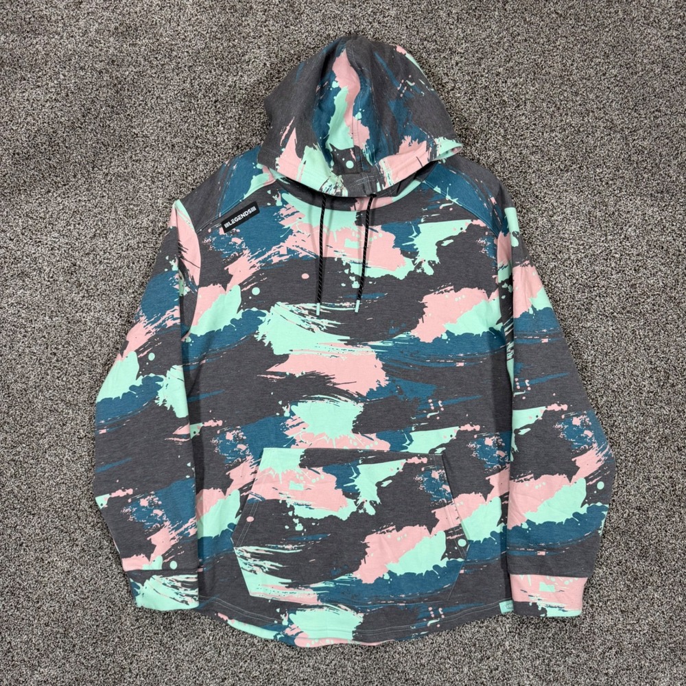 Legends Hawthorn Tech Hoodie Mens 2XL Camo Miami Vice Performance Pullover
